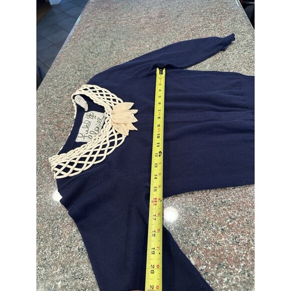 Anthropologie's Blooming Lattice Cardigan by field flower size M faculty - Picture 10 of 11